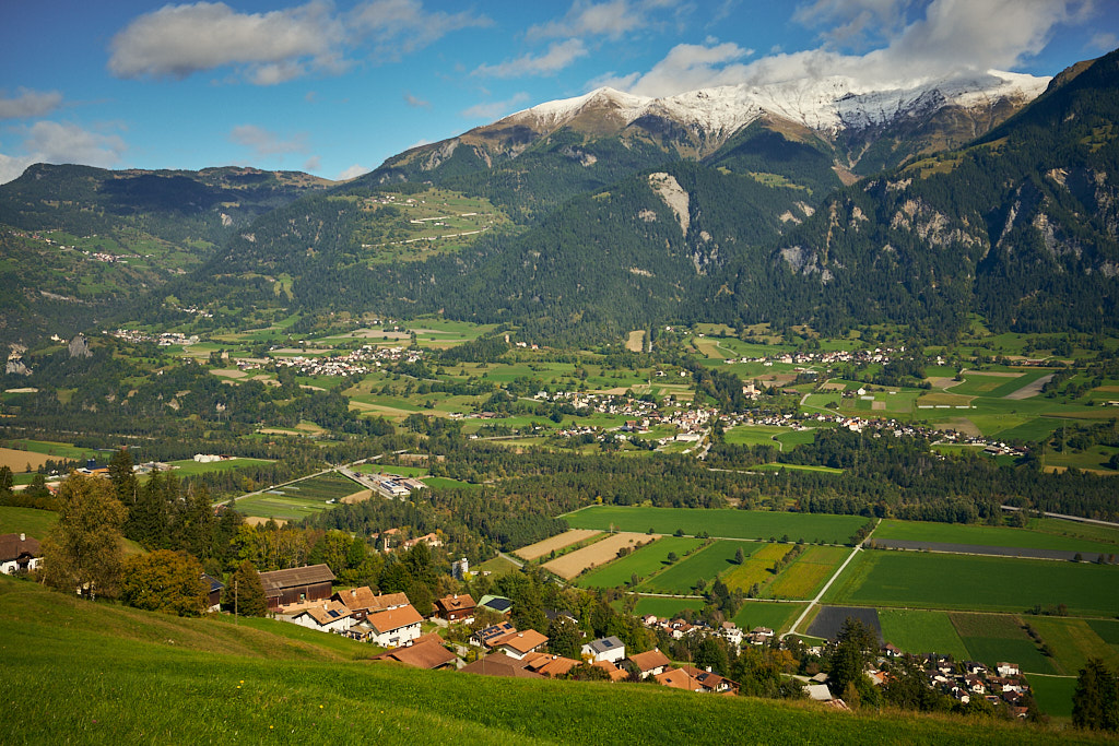 Im Aufstieg über dem Domleschg Im Aufstieg über dem Domleschg