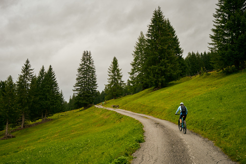 Auf dem Bike unterwegs nach Jatzmeder Auf dem Bike unterwegs nach Jatzmeder