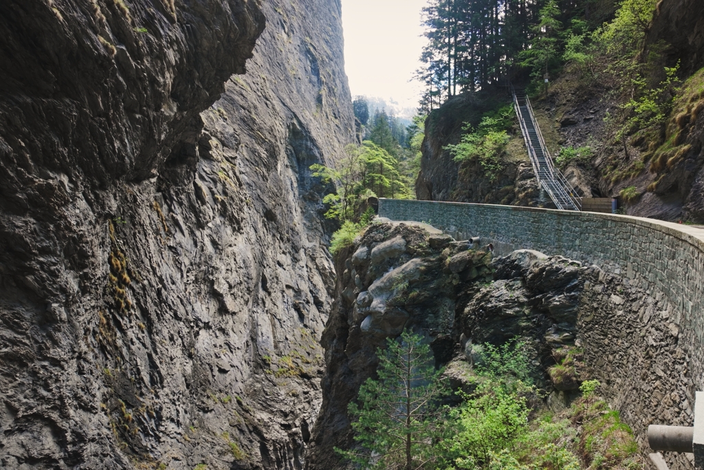 In der Viamala-Schlucht In der Viamala-Schlucht