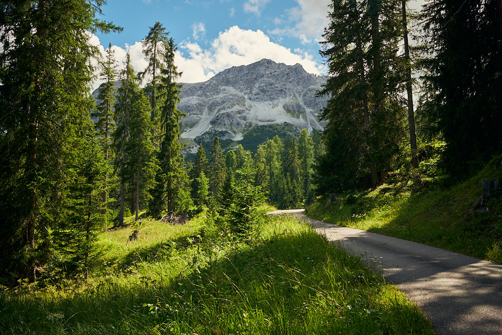 Der Piz Toissa auf dem Weg nach Munter Der Piz Toissa auf dem Weg nach Munter