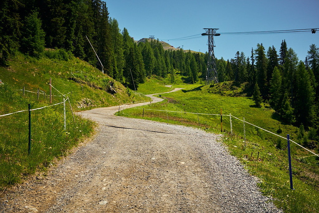 Unterwegs von der Ischalp in Richtung Usser Isch Unterwegs von der Ischalp in Richtung Usser Isch