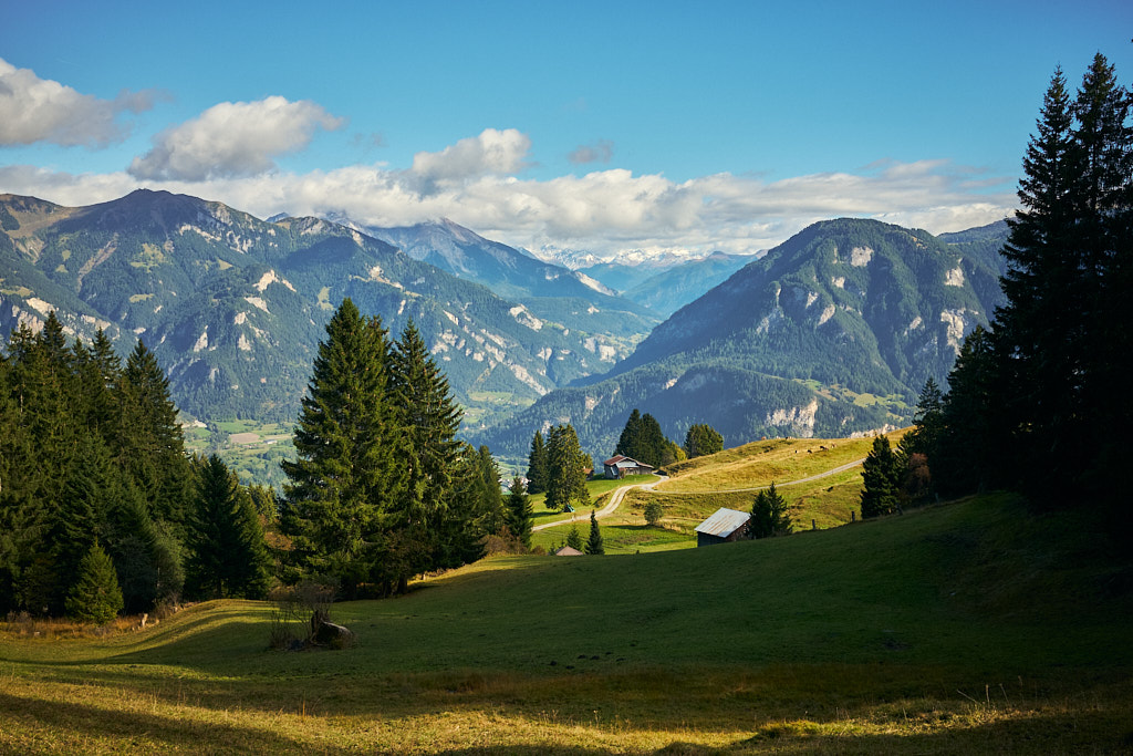Auf dem Weg von Sarn nach Oberurmein Auf dem Weg von Sarn nach Oberurmein