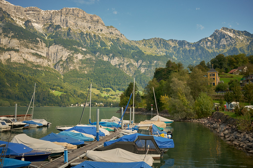 Am Ufer des Walensees