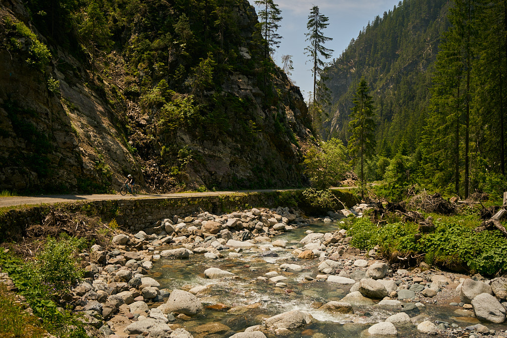 Unterwegs in der Zügenschlucht