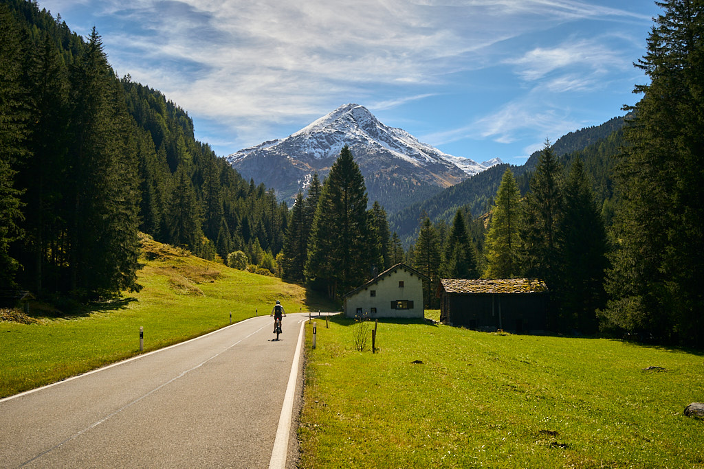Unterwegs nach Innerferrera Unterwegs nach Innerferrera