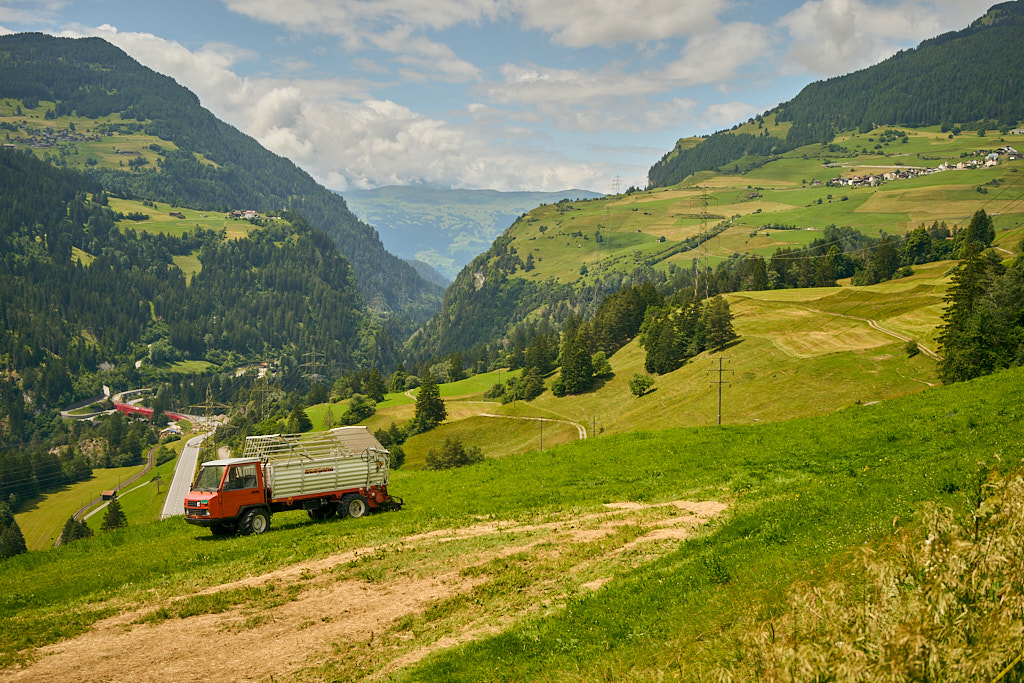 Unterwegs von Alvaschein nach Zorten Unterwegs von Alvaschein nach Zorten
