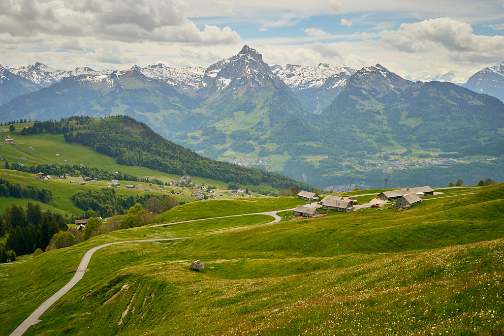 Aussicht oberhalb von Strichboden Aussicht oberhalb von Strichboden