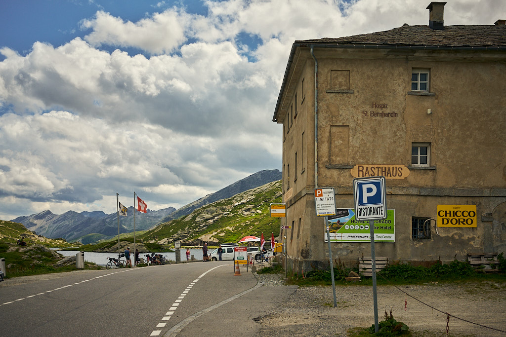Auf der Passhöhe