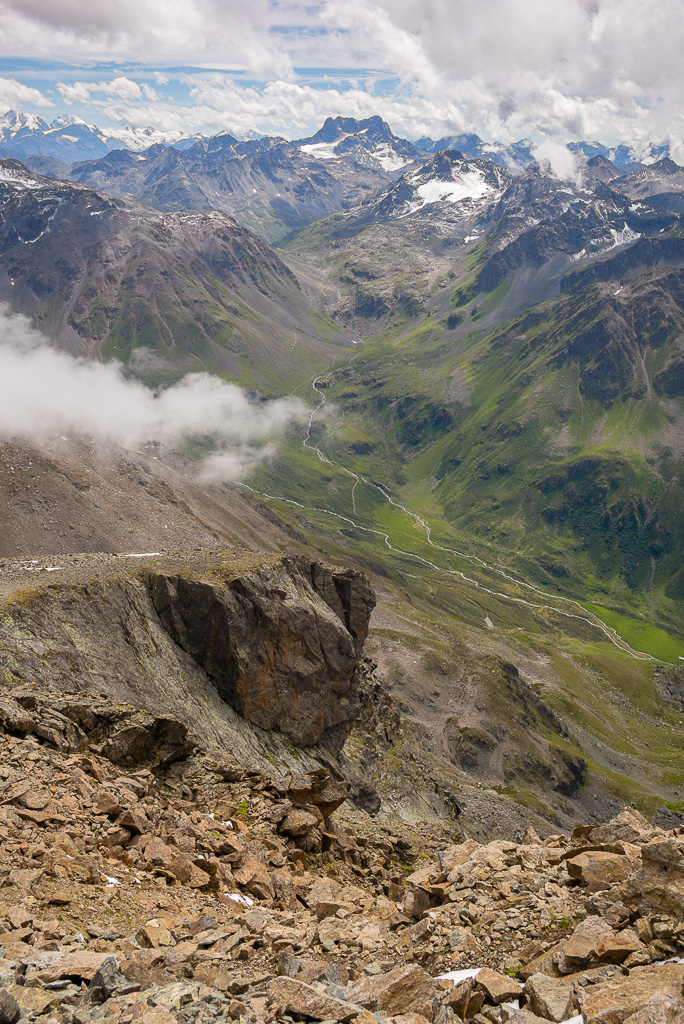 Auf dem Gipfel vom Schwarzhorn