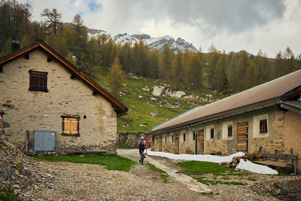 Ankunft bei der Alp Neusäss Ankunft bei der Alp Neusäss