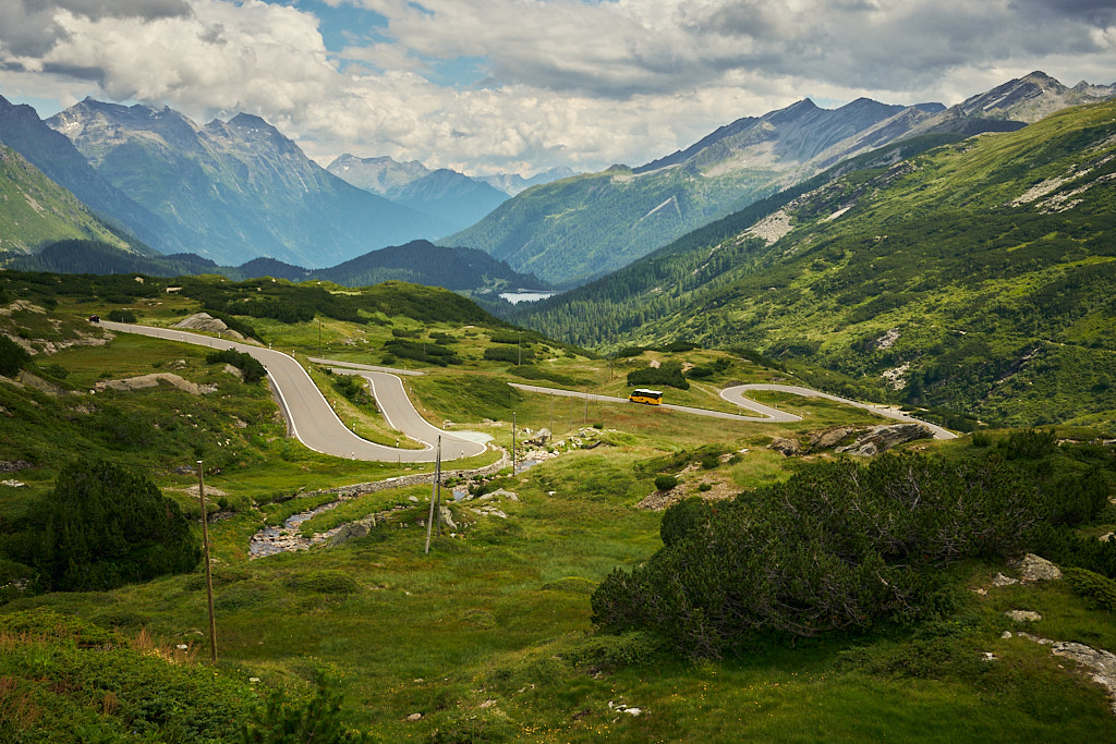 Abfahrt nach San Bernardino Dorf