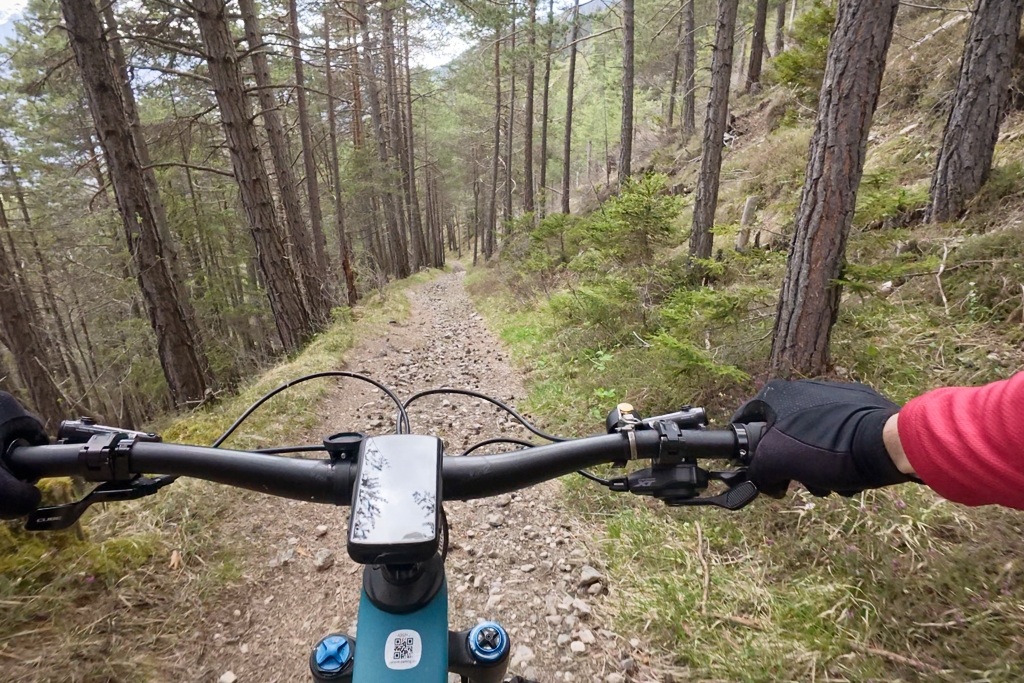 Abfahrt von Plaun sulla Sesa nach Alvaneu Dorf Abfahrt von Plaun sulla Sesa nach Alvaneu Dorf