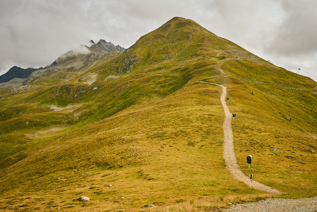Das Rinerhorn von der Hubelhütte aus gesehen Das Rinerhorn von der Hubelhütte aus gesehen