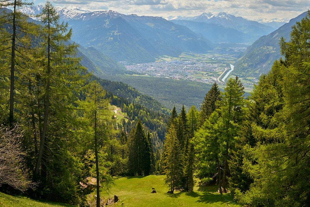 Tiefblick ins Rheintal Tiefblick ins Rheintal