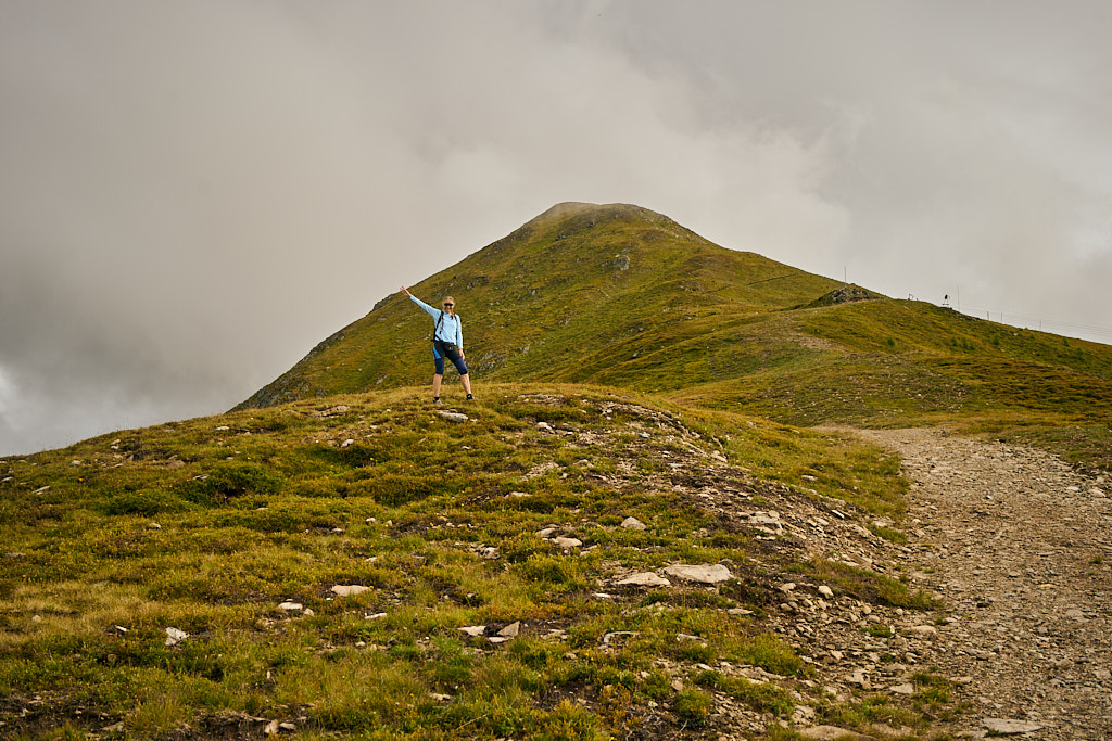 Unterwegs zum Rinerhorn Unterwegs zum Rinerhorn