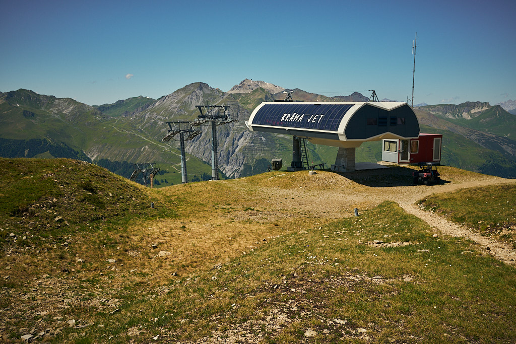 Bergstation vom Brämabüel-Sessellift Bergstation vom Brämabüel-Sessellift