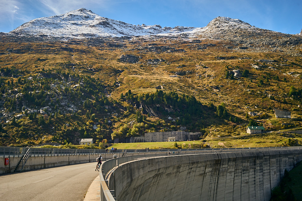 Rundgang auf der Staumauer Rundgang auf der Staumauer