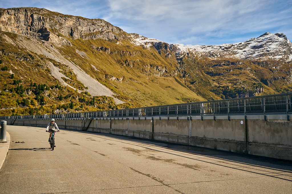 Rundgang auf der Staumauer Rundgang auf der Staumauer