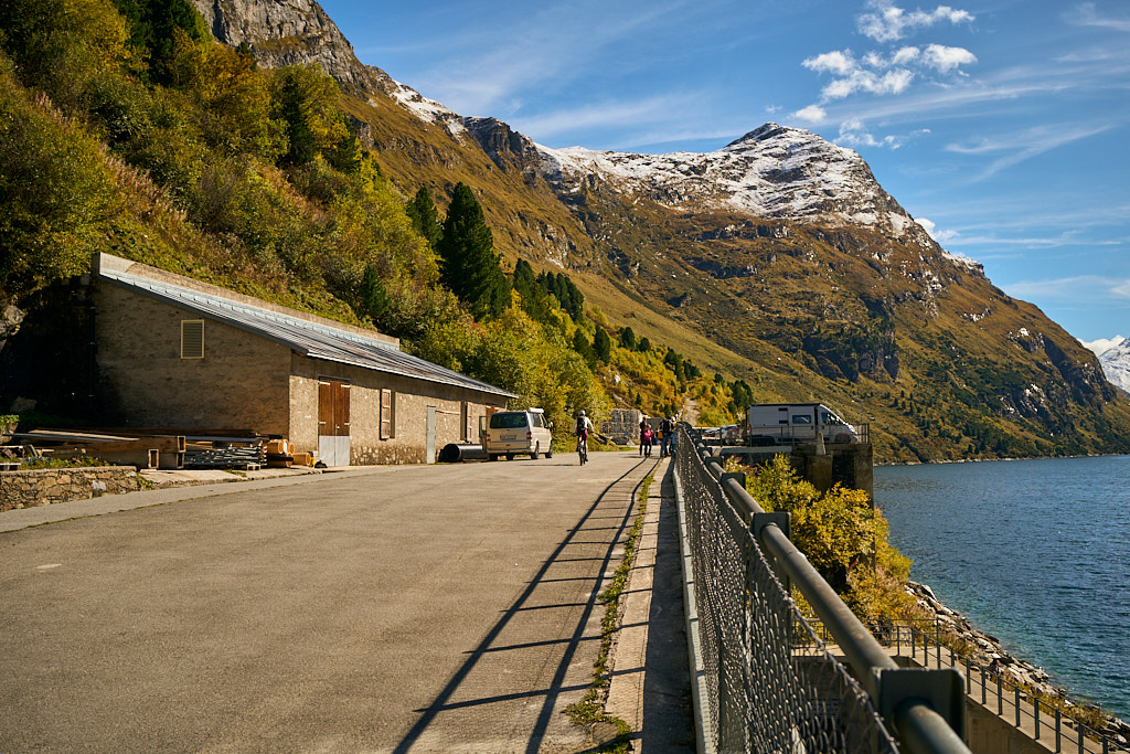 Am Start des Aufstiegs zum Passo del Scengio Am Start des Aufstiegs zum Passo del Scengio