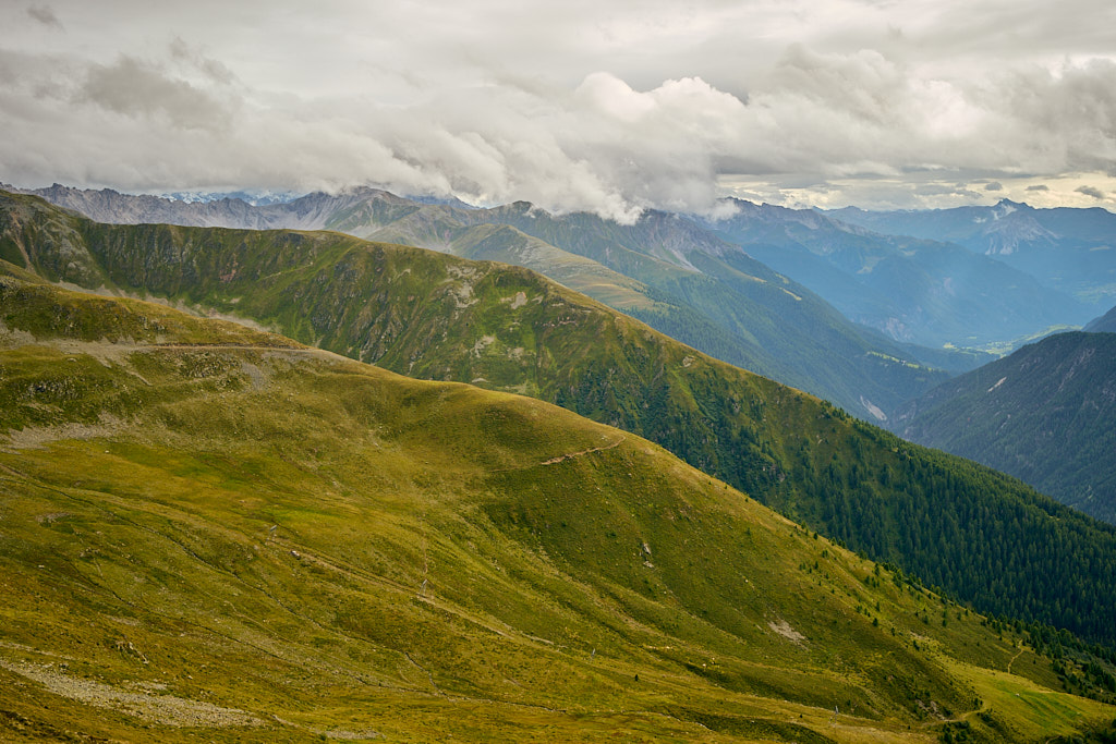 Geissweidengrat und Landwassertal Geissweidengrat und Landwassertal