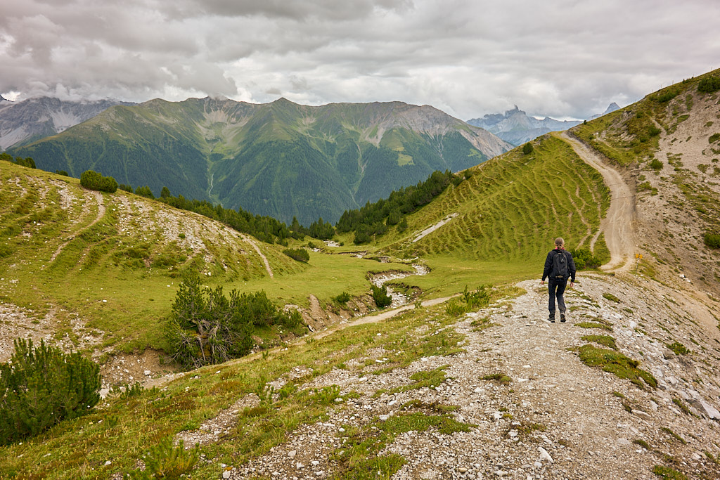 Kurz vor der Alp Nova Kurz vor der Alp Nova