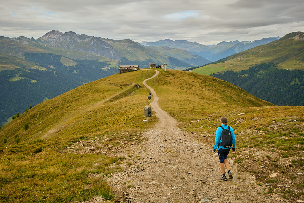 Auf dem Rückweg zur Hubelhütte Auf dem Rückweg zur Hubelhütte