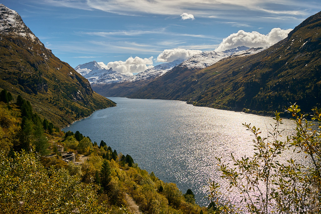 Im Aufstieg auf dem Saumweg zum Pass Im Aufstieg auf dem Saumweg zum Pass