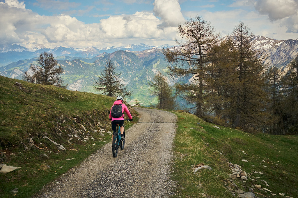 Abfahrt ins Tal Abfahrt ins Tal