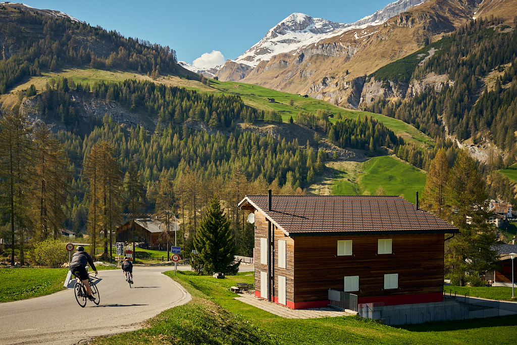 Zurück im Dorf Splügen Zurück im Dorf Splügen