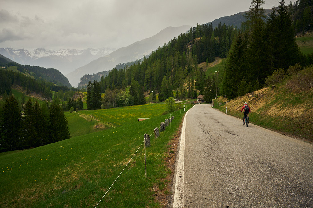 Auf der Rückfahrt von Preda nach Bergün Auf der Rückfahrt von Preda nach Bergün