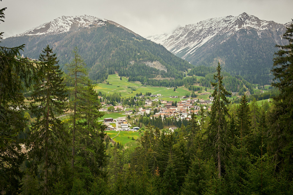 Letzter Blick auf Bergün Letzter Blick auf Bergün