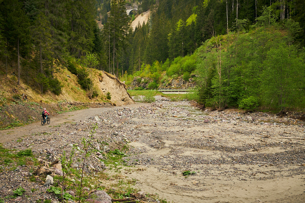 Am Albula-Fluss kurz vor Bellaluna Am Albula-Fluss kurz vor Bellaluna