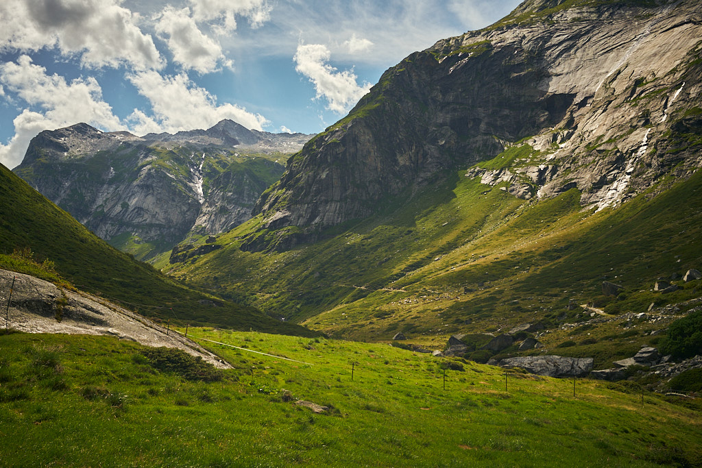 Blick von Ochsastafel weiter ins Läntatal