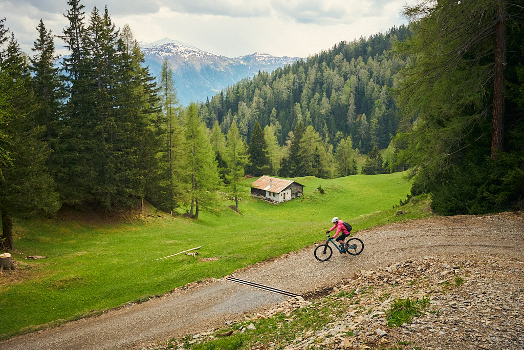 Auf der Abfahrt nach Haldenstein Auf der Abfahrt nach Haldenstein