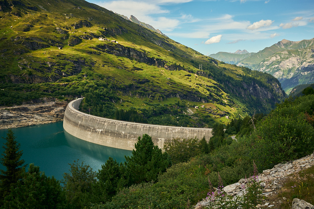 Wieder oberhalb der Staumauer angelangt
