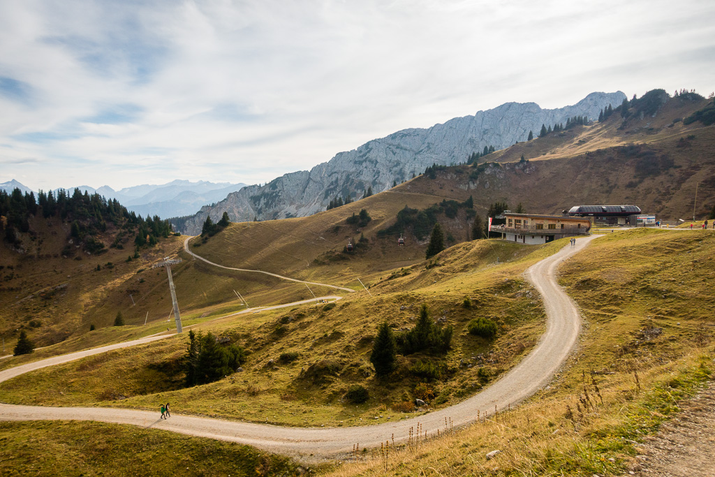 Bergstation der Hahnenkammbahn