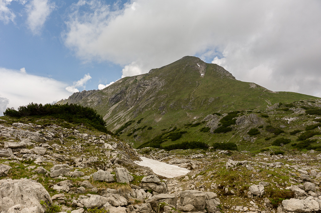 Blick hinauf zum Geisshorn Blick hinauf zum Geisshorn