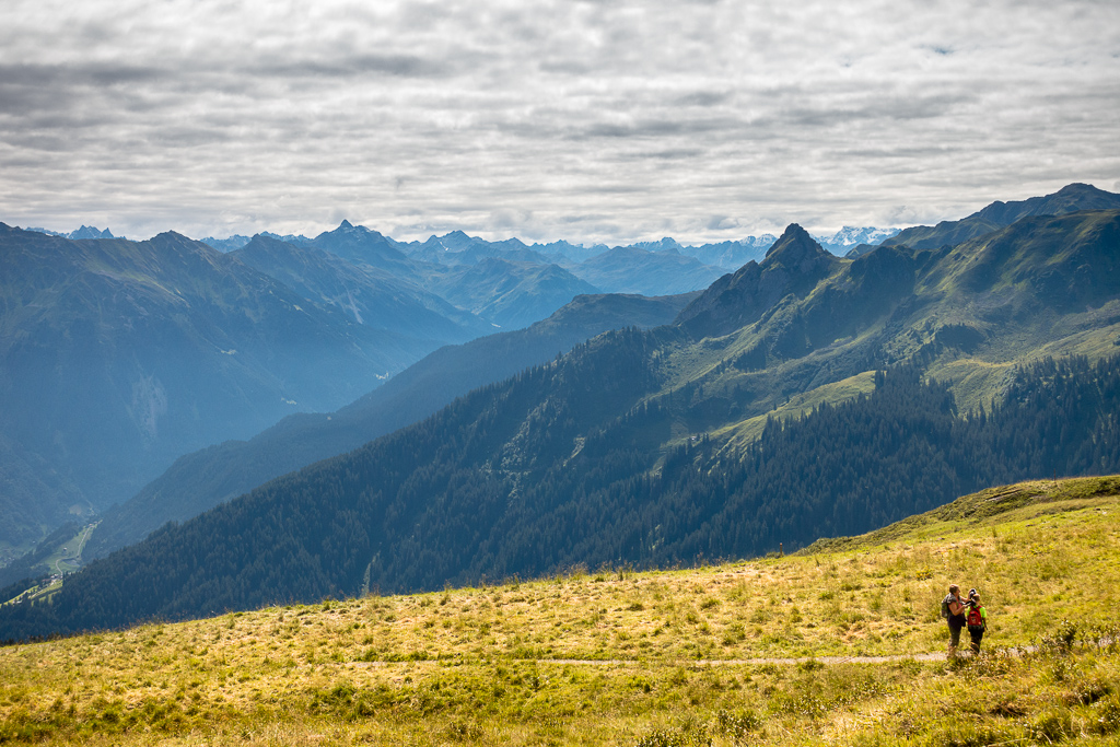 Blick in Richtung Silvretta